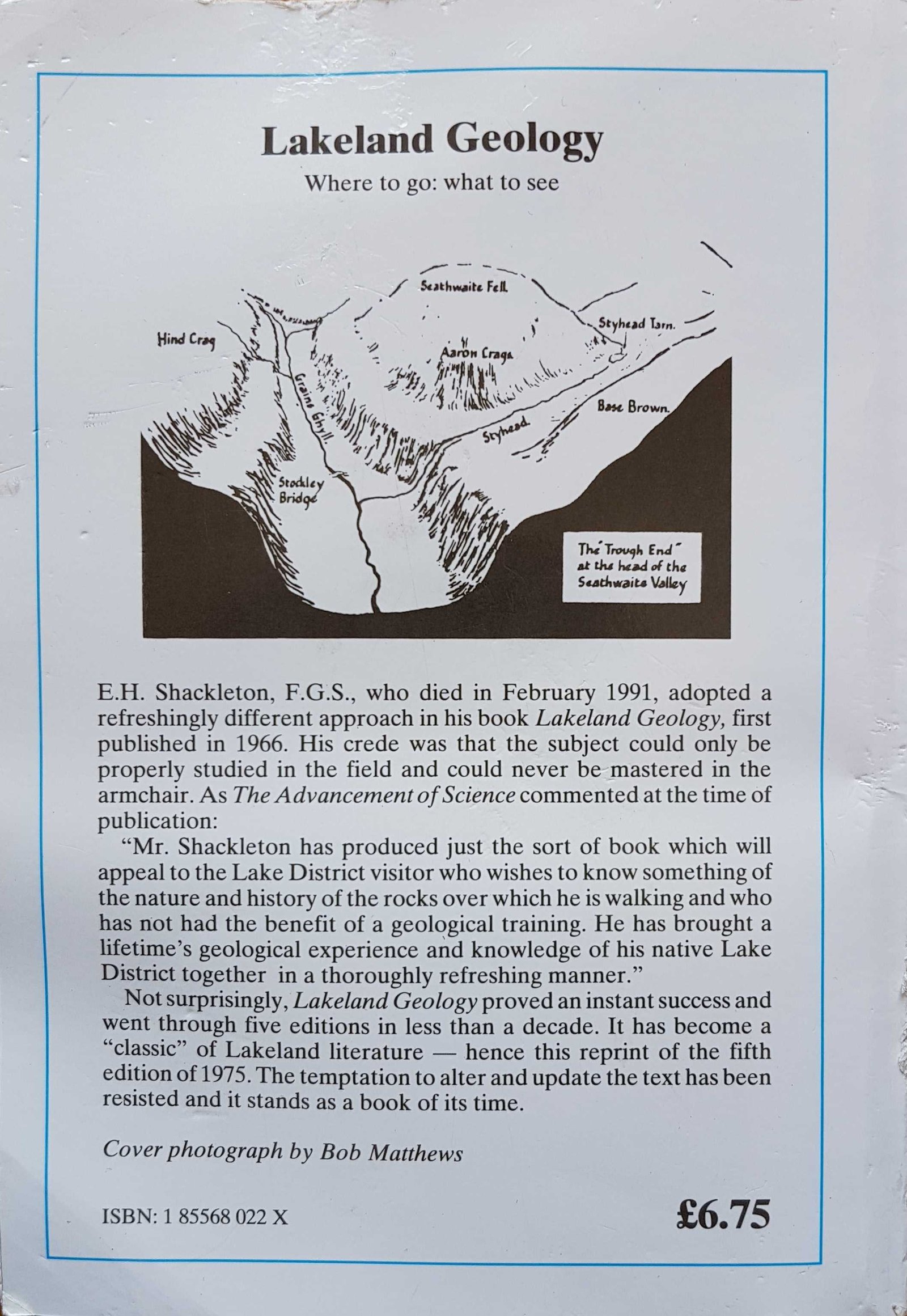 Picture of 1-85568-022-X Lakeland geology by artist E. H. Shackleton 